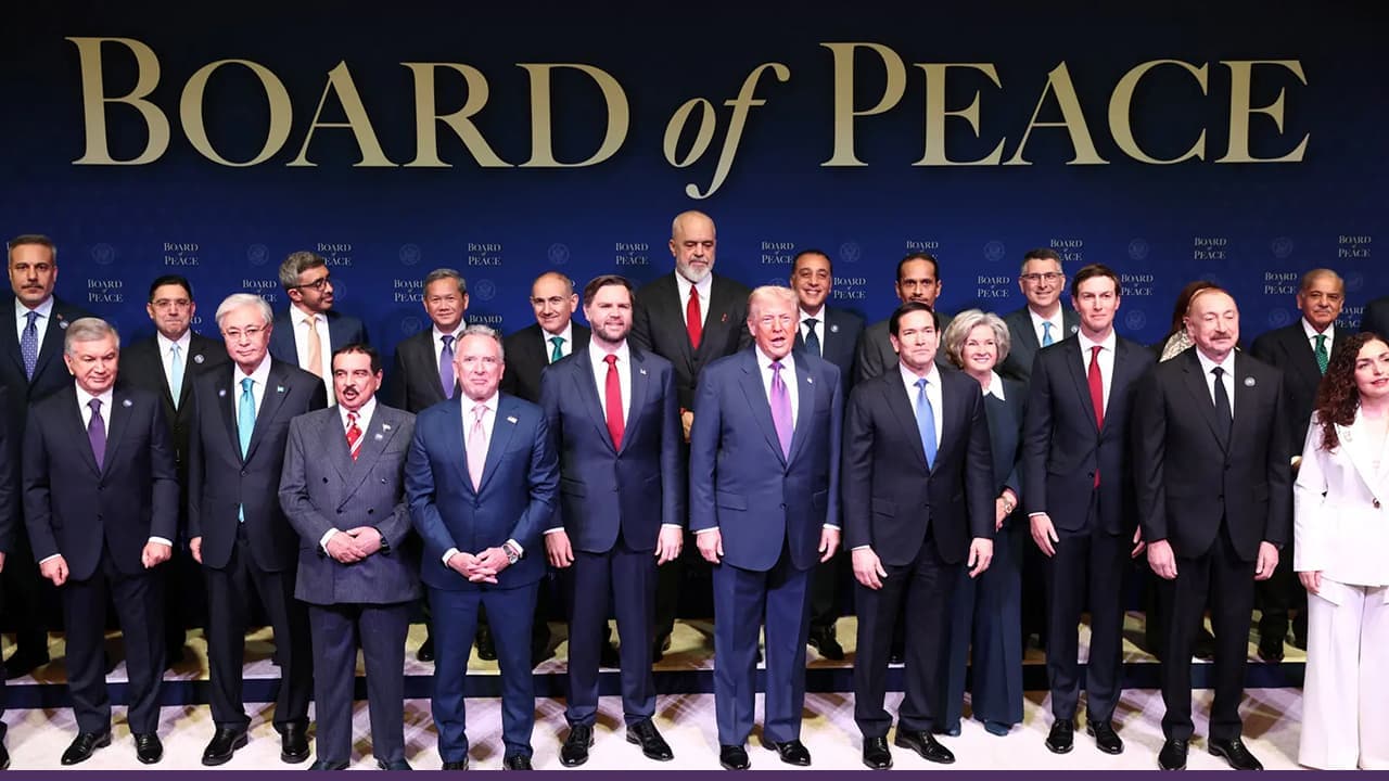 Trump hosts Board of Peace Gaza meeting